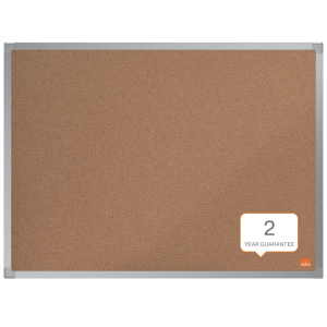 Pizarra corcho nobo essence marco aluminio 60x45 cm