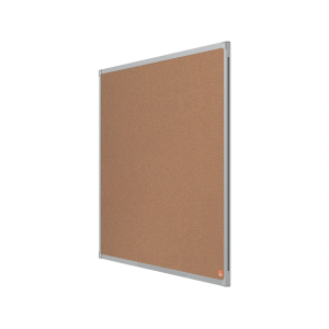 Pizarra corcho nobo essence marco aluminio 90x60 cm