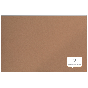 Pizarra corcho nobo essence marco aluminio 180x120 cm