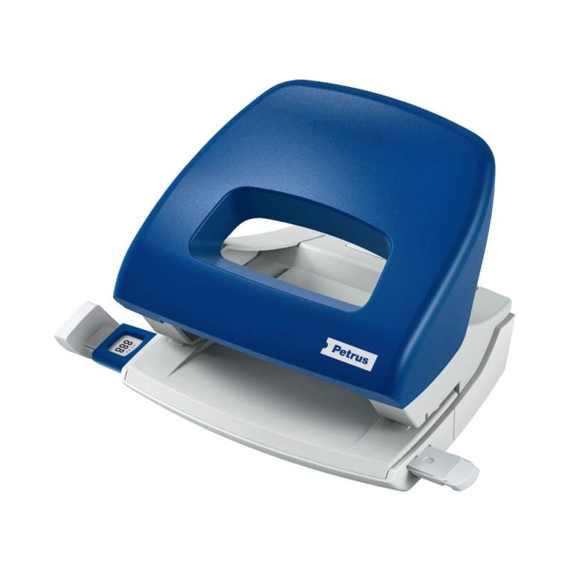 Taladrador petrus 80 color azul capacidad 10 hojas