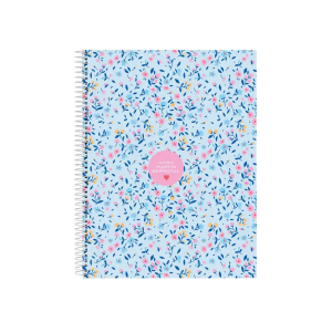 Cuaderno espiral safta...