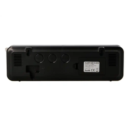 Reloj q-connect de pared y sobremesa digital con temperatura 230x35x70 mm