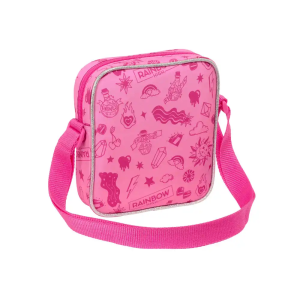Bolso bandolera safta rainbow high shine 180x160x40 mm