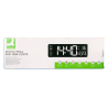 Reloj q-connect de pared y sobremesa digital con temperatura y mando a distancia 387x32x130 mm