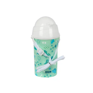 Botella portaliquidos safta 500ml apertura automatica con pajita safta preescolar 195x73x73 mm