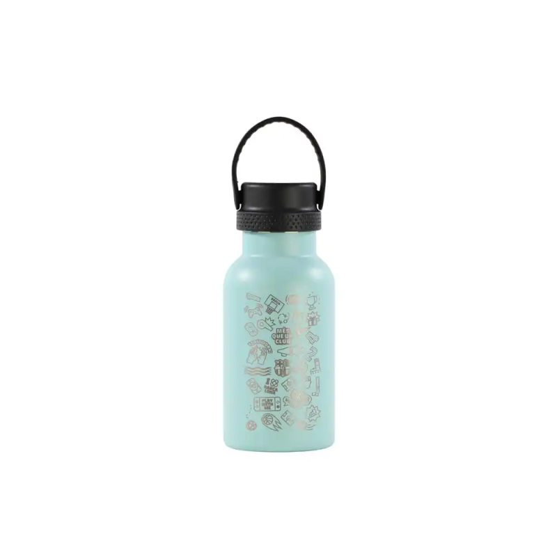 Botella portaliquidos safta termo 350ml runbotts f.c. barcelona 73x195x73 mm