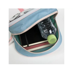 Mochila infantil 3d aplicaciones stitch 220x270x100 mm