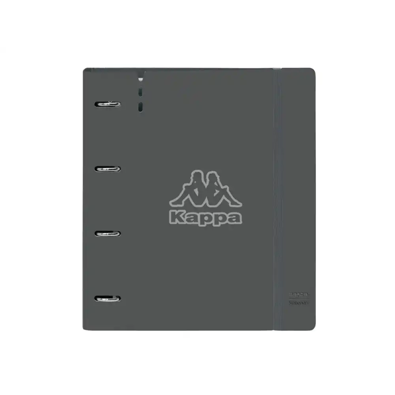 Carpeta con recambio safta din a4 cuadro 5 mm polipropileno foam 4 anillas 35mm kappa dark