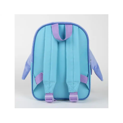Mochila infantil personaje aplicaciones stitch 210x270x90 mm