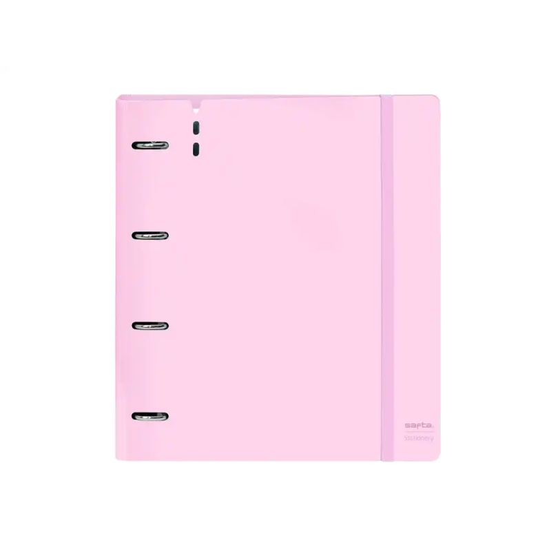 Carpeta con recambio safta din a4 cuadro 5 mm polipropileno foam 4 anillas 35mm feeling