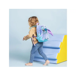 Mochila infantil personaje aplicaciones stitch 210x270x90 mm