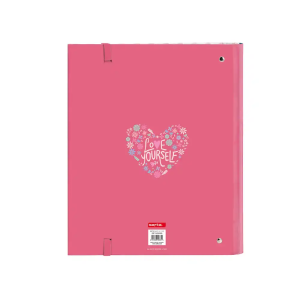 Carpeta con recambio safta din a4 cuadro 5 mm con goma y 5 separadores safta feeling