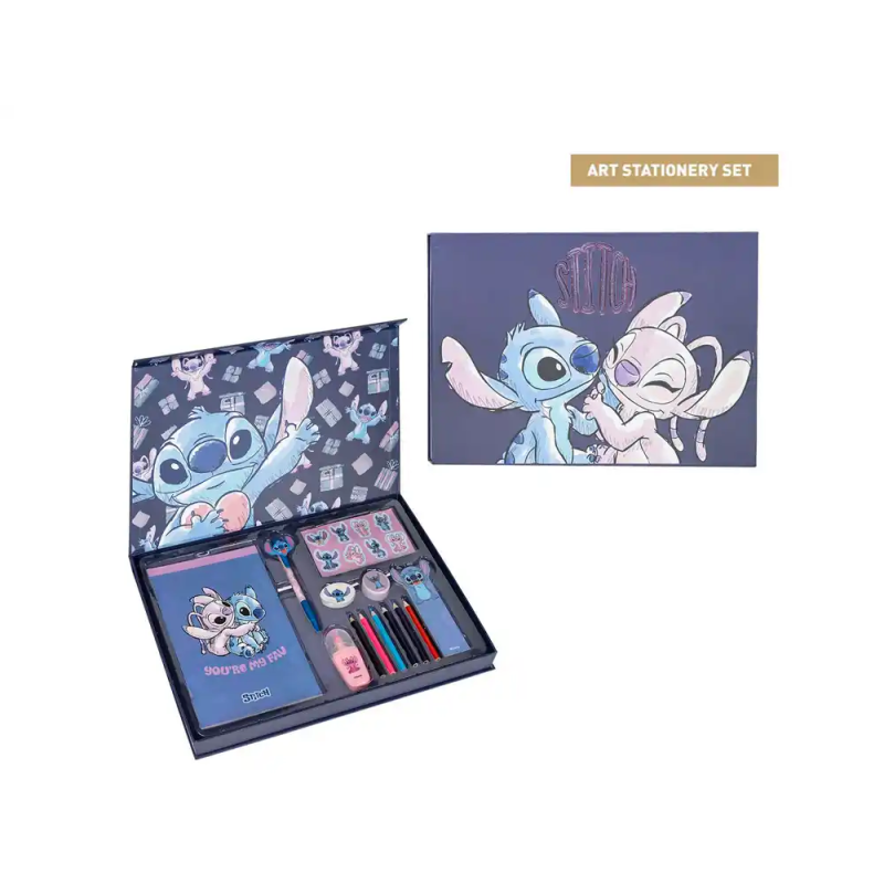 Set de papeleria stitch disney