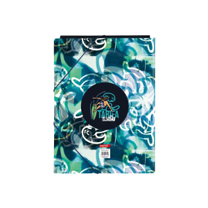 Carpeta carton folio gomas solapas safta el niño kook