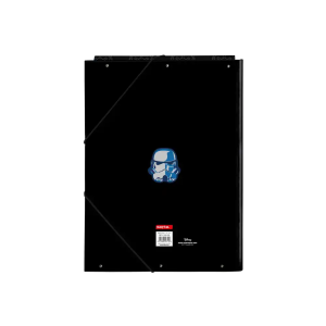 Carpeta carton folio gomas solapas safta star wars rebellion