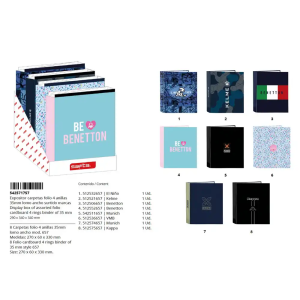 Expositor carpetas carton...