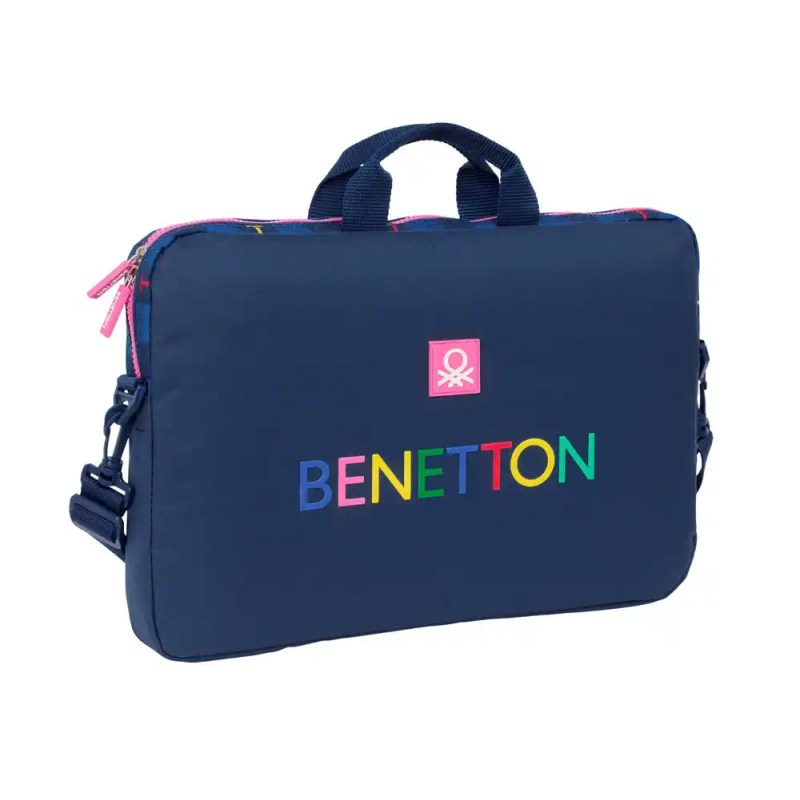 Funda para portatil 15,6/' safta benetton damero 270x400x40 mm