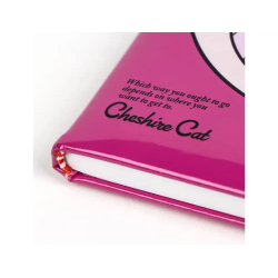 Cuaderno de notas premium disney alicia con gomilla din a5