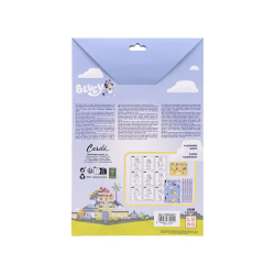Set de papeleria coloreable bluey