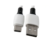 Cable usb-c a usb-a q-connect pvc longitud 1m blanco