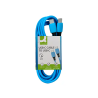 Cable usb-c a usb-c q-connect pvc longitud 2m azul