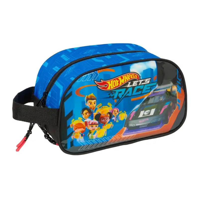 Neceser safta 1 asa adaptable a carro hot wheels let's race 150x260x120 mm