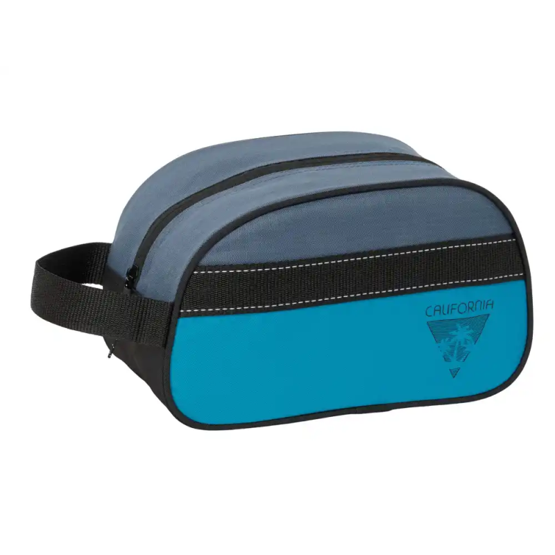 Neceser safta 1 asa adaptable a carro reciclado blackfit8 california 150x260x120 mm