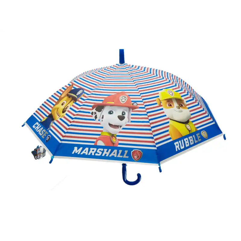 Paraguas safta cupula 43 cm paw patrol pups rule