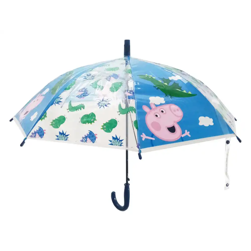 Paraguas safta cupula 43 cm peppa pig pretty flowers