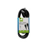 Cable usb-c a usb-c q-connect pvc longitud 1m negro