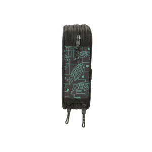 Plumier escolar safta triple 37 piezas nerf game 195x125x55 mm