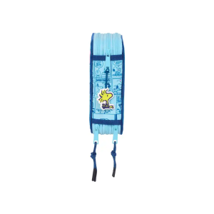 Plumier escolar safta triple 37 piezas snoopy love 195x125x55 mm