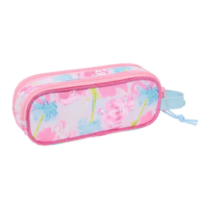 Bolso escolar portatodo safta doble barbie 80x210x60 mm