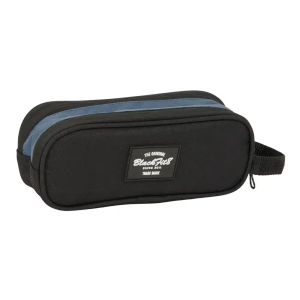 Bolso escolar portatodo safta doble reciclado blackfit8 california 80x210x60 mm