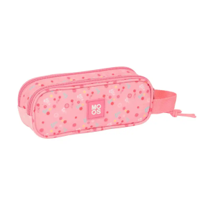 Bolso escolar portatodo safta doble reciclado moos passion 80x210x60 mm