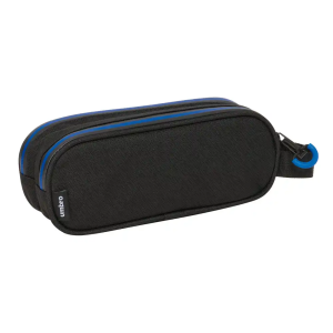 Bolso escolar portatodo safta doble umbro jet black 80x210x60 mm