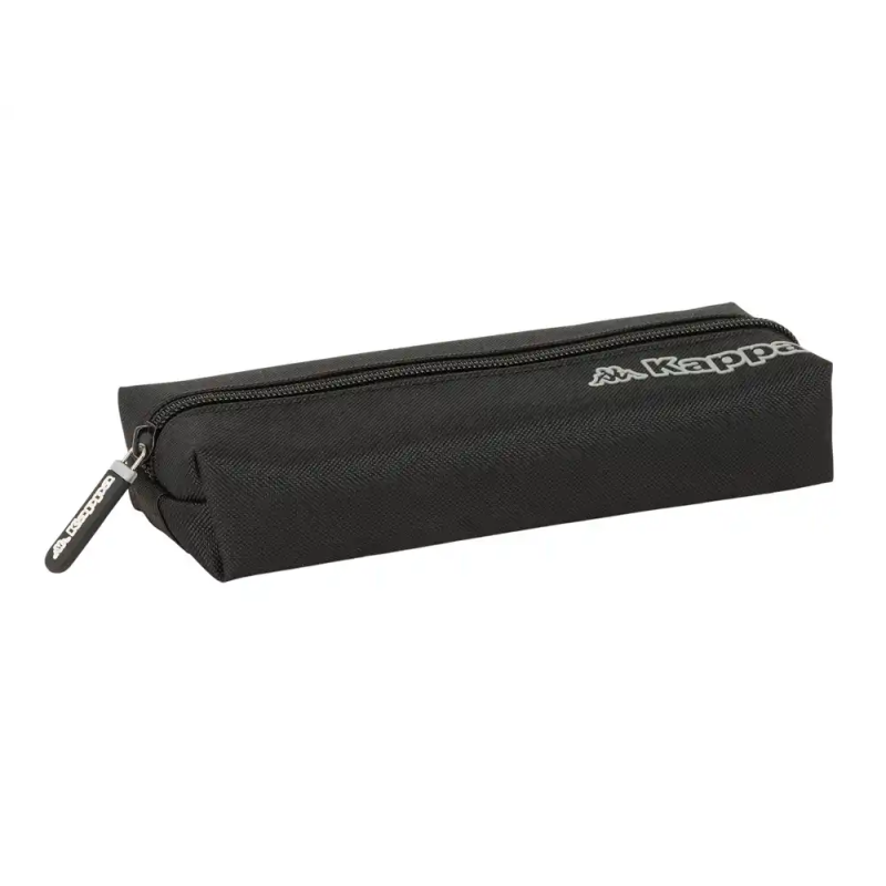 Bolso escolar portatodo safta rectangular con goma elastica 22cm kappa dark 40x220x70 mm