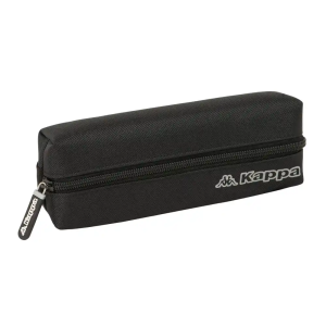 Bolso escolar portatodo safta rectangular con goma elastica 22cm kappa dark 40x220x70 mm