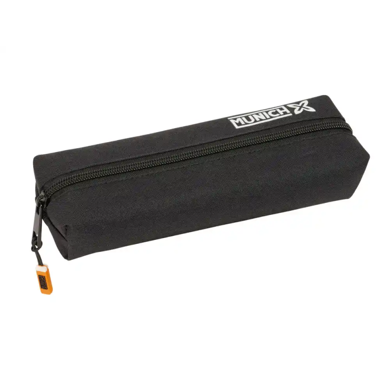 Bolso escolar portatodo safta rectangular con goma elastica 22cm munich lagoon 40x220x70 mm