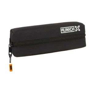 Bolso escolar portatodo safta rectangular con goma elastica 22cm munich lagoon 40x220x70 mm