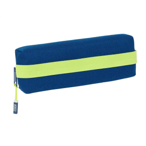 Bolso escolar portatodo safta rectangular con goma elastica 22cm munich north 40x220x70 mm