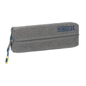 Bolso escolar portatodo safta rectangular con goma elastica 22cm munich street 40x220x70 mm