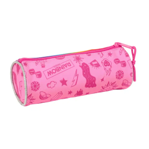 Bolso escolar portatodo safta redondo rainbow high shine 70x200x70 mm