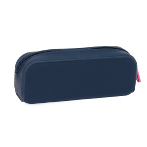 Bolso escolar portatodo safta silicona benetton damero 75x185x55 mm