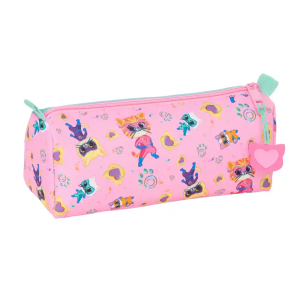 Bolso escolar portatodo safta superkitties 80x210x70 mm