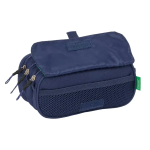 Bolso escolar portatodo safta triple big benetton flag 100x215x80 mm