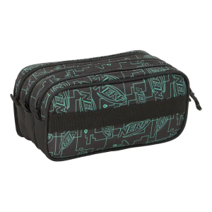 Bolso escolar portatodo safta triple big nerf game 100x215x80 mm