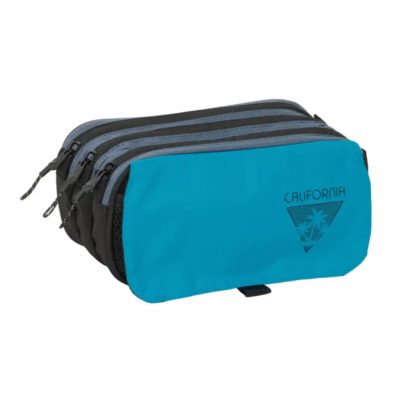 Bolso escolar portatodo safta triple big reciclado blackfit8 california 100x215x80 mm