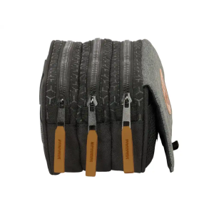 Bolso escolar portatodo safta triple big reciclado blackfit8 old school 100x215x80 mm
