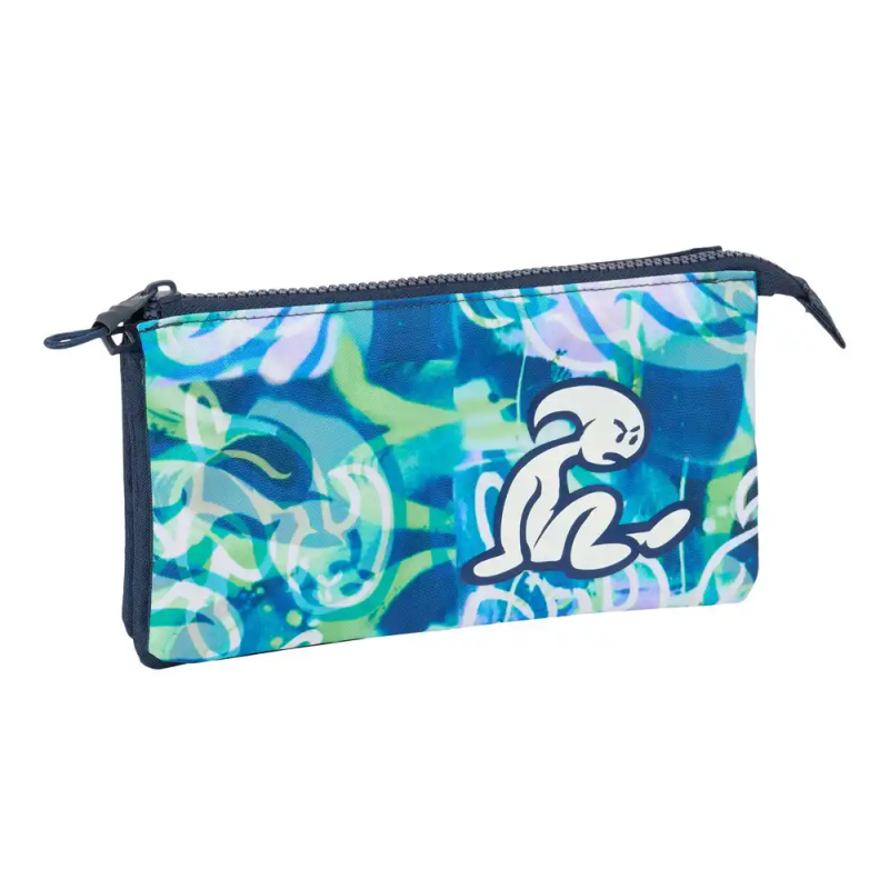 Bolso escolar portatodo safta triple el niño kook 120x220x30 mm